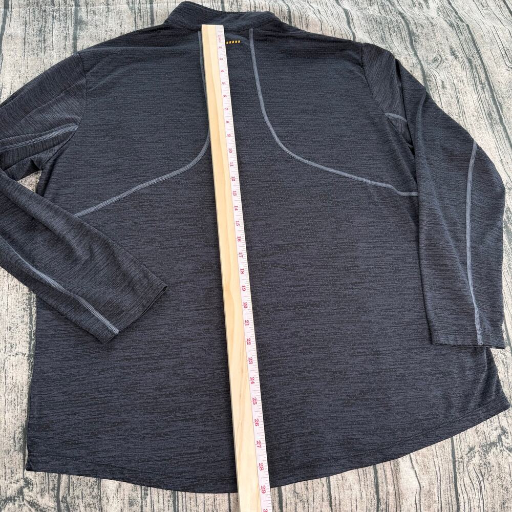 Ariat Rebar Evolution 1/2 Zip Pullover Mens XL Gray Long Sleeve Workwear - Picture 7 of 8